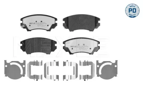 Meyle Pd Front Brake Pad Set For Mg Opel Saab Vauxhall 9-5 Astra Astra J