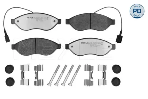 MEYLE MEYLE 025 244 6819-2/PD Meyle Pd Front Brake Pad Set For Citroën Fiat Peugeot Boxer Ducato Jumpe 