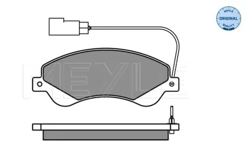 MEYLE MEYLE 025 244 8518/W Meyle Front Brake Pad Set For Ford Transit Transit Tourneo 