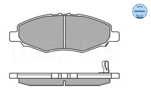 MEYLE MEYLE 025 245 2316/W Meyle Front Brake Pad Set For Toyota Hilux 