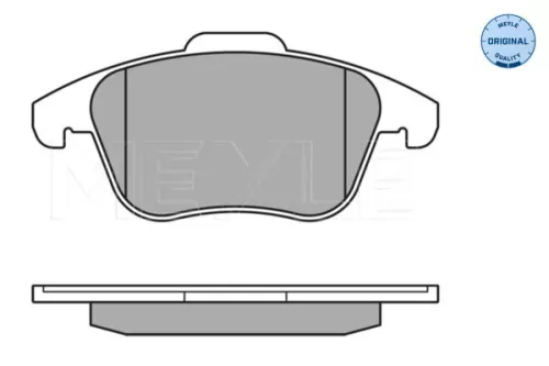 MEYLE MEYLE 025 245 5719 Meyle Front Brake Pad Set For Citroën Ds Opel Peugeot Vauxhall 5008 C 