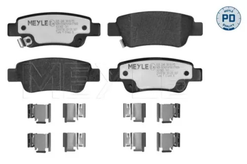 Meyle Pd Rear Brake Pad Set For Honda Cr-v
