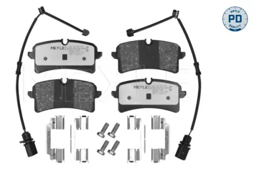 Meyle Pd Rear Brake Pad Set For Audi Porsche A7 Macan