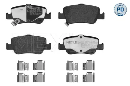 Meyle Pd Rear Brake Pad Set For Toyota Auris Auris Van Corolla
