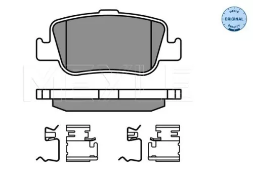 MEYLE MEYLE 025 246 6415/W Meyle Rear Brake Pad Set For Toyota Auris Auris Van Corolla 