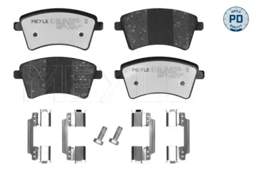 Meyle Pd Front Brake Pad Set For Mercedes-benz Renault Citan Kangoo Kang