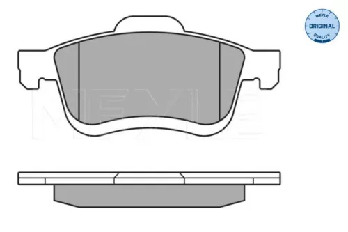 MEYLE MEYLE 025 247 2720/W Meyle Front Brake Pad Set For Fiat Lancia Opel Vauxhall Combo Delta D 