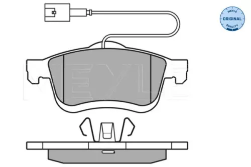 MEYLE MEYLE 025 247 2720/W Meyle Front Brake Pad Set For Fiat Lancia Opel Vauxhall Combo Delta D 