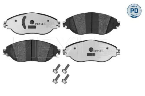 MEYLE MEYLE 025 247 3821/PD Meyle Pd Front Brake Pad Set For Audi Vw A3 Arteon Passat Passat Alltrac 