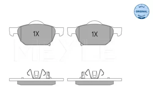 MEYLE MEYLE 025 247 9617/W Meyle Front Brake Pad Set For Honda Accord 