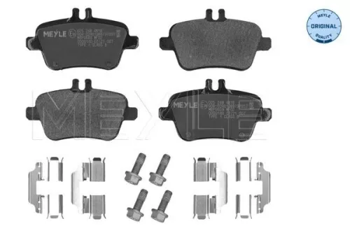 Meyle Rear Brake Pad Set For Infiniti Mercedes-benz A-class B-class C