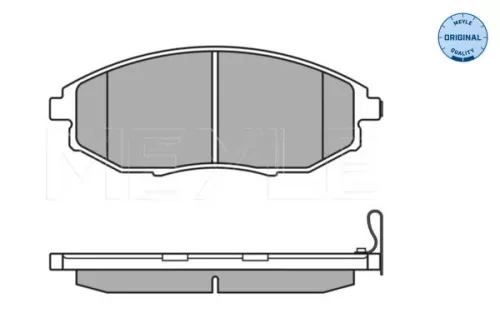 MEYLE MEYLE 025 248 6417/W Meyle Front Brake Pad Set For Chevrolet Epica 
