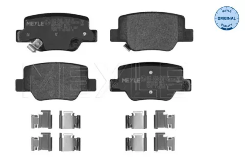 MEYLE MEYLE 025 249 2616/W Meyle Rear Brake Pad Set For Toyota Verso 