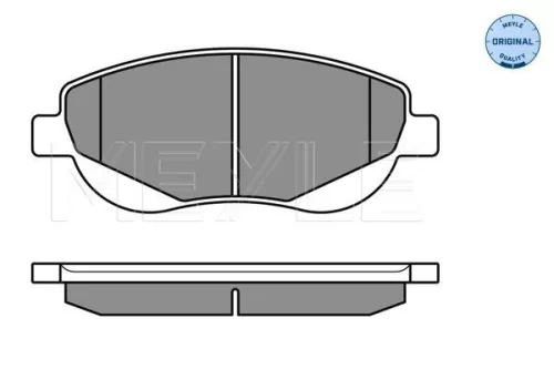 MEYLE MEYLE 025 249 4619/W Meyle Front Brake Pad Set For Toyota Avensis Verso 