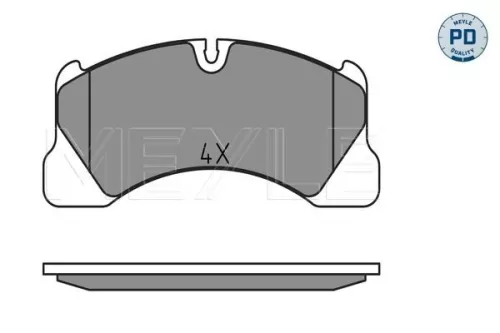 MEYLE MEYLE 025 250 0717 Meyle Front Brake Pad Set For Audi Porsche Vw Cayenne E-tron Gt Macan 