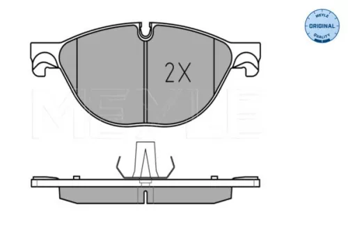 MEYLE MEYLE 025 250 4519 Meyle Front Brake Pad Set For Bmw 5 6 7 