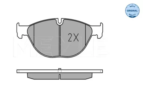 MEYLE MEYLE 025 250 4519 Meyle Front Brake Pad Set For Bmw 5 6 7 
