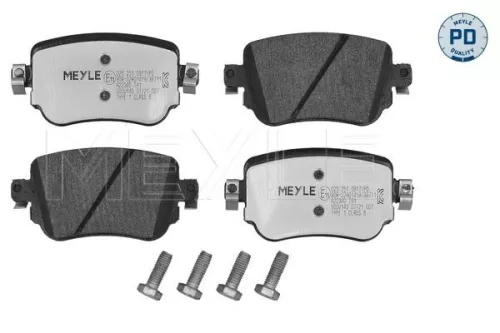 MEYLE MEYLE 025 251 0917/PD Meyle Pd Rear Brake Pad Set For Audi Seat Skoda Vw A1 A1 City Carver Alh 