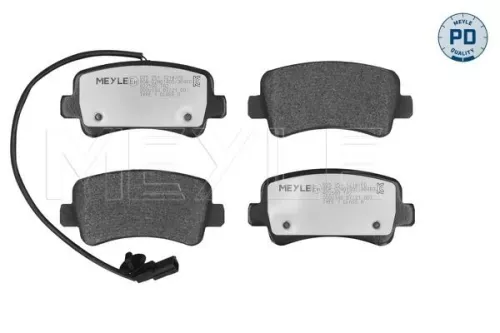 MEYLE MEYLE 025 251 1218/PD Meyle Pd Rear Brake Pad Set For Nissan Opel Renault Vauxhall Master Mova 