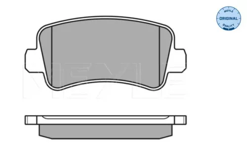 MEYLE MEYLE 025 251 1218/W Meyle Rear Brake Pad Set For Nissan Opel Renault Vauxhall Master Mova 