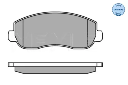 MEYLE MEYLE 025 251 4718/W Meyle Front Brake Pad Set For Nissan Opel Renault Vauxhall Interstar  