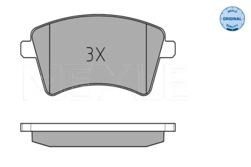 MEYLE MEYLE 025 252 9118 Meyle Front Brake Pad Set For Renault Kangoo Kangoo / Grand Kangoo Ka 