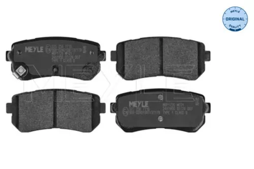 Meyle Rear Brake Pad Set For Hyundai Kia Cerato Cerato Koup Creta Ix3