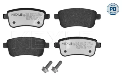 Meyle Pd Rear Brake Pad Set For Nissan Renault Arkana Captur Juke Talism