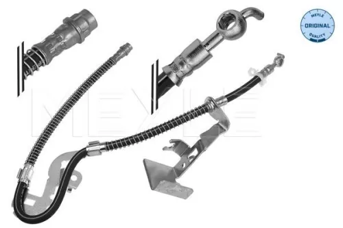 MEYLE MEYLE 11-14 525 0055 Meyle Front Left Brake Hose For Citroën Peugeot 407 C6 