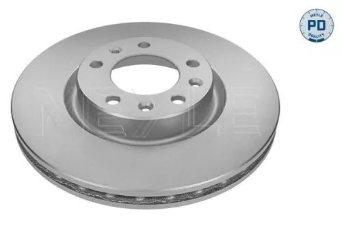 2x Meyle PD Front Vented Brake Disc For Opel Peugeot Vauxhall 308 308 Sw Astra