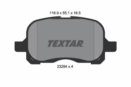 1x Brake Pad Set, disc brake