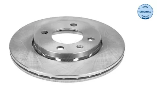 2x Meyle Front Vented Brake Disc For Seat Vw Arosa Lupo Polo Polo Van
