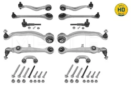Meyle HD Front Left Right Control Arm Kit Wheel Suspension For Audi A8 Luxury Sedan Models