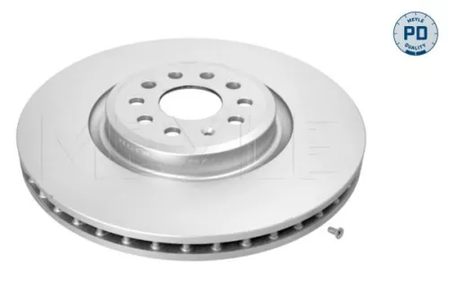 2x Meyle PD Front Vented Brake Disc For Audi Skoda Vw Enyaq Iv Id. Buzz Id.4 Id.5 Q4