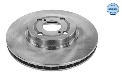 2x Meyle Front Vented Brake Disc For Toyota Corolla