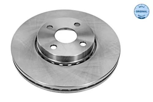 2x Meyle Front Vented Brake Disc For Toyota Corolla