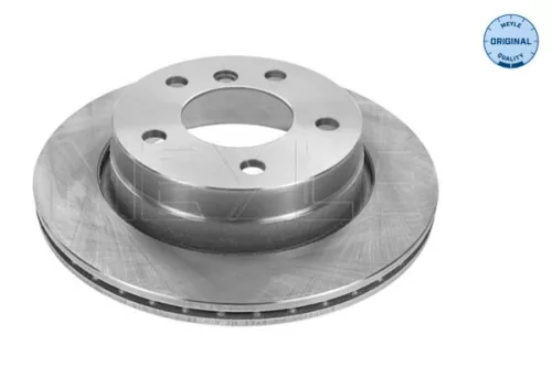 2x Meyle Rear Vented Brake Disc For Bmw 3 Series