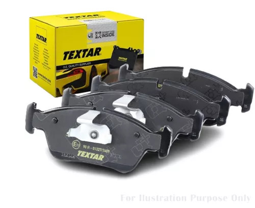 1x TEXTAR 2521204 Brake Pad Set