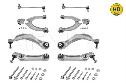 Meyle HD Front Left Right Control Arm Kit Wheel Suspension For BMW 5 Series E39 E60 Sedan Touring Coupe