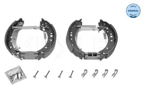 Meyle Rear Brake Shoe Kit For Mitsubishi Smart Colt Forfour