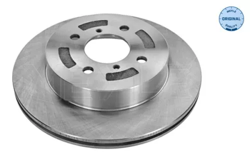 2x Meyle Front Vented Brake Disc For Suzuki Ignis