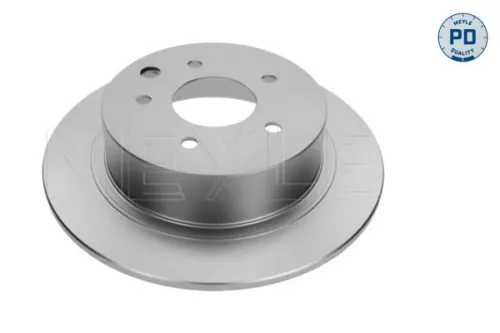 2x Meyle PD Rear Solid Brake Disc For Nissan Juke Nv200 Nv200 / Evalia Pulsar Qashqai 