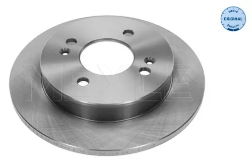 2x Meyle Rear Solid Brake Disc For Hyundai Kia I10 Picanto