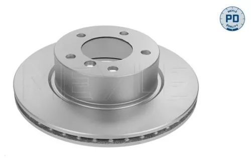 2x Meyle PD Front Vented Brake Disc For Bmw 1 3 Series
