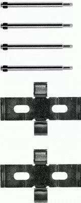 TEXTAR TEXTAR (82018600) 1x Accessory Kit, disc brake pad 