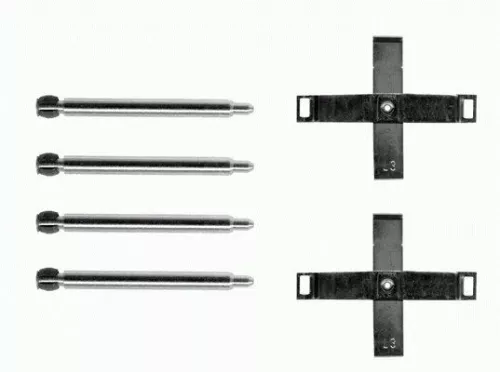 TEXTAR TEXTAR 82025800 1x Accessory Kit, disc brake pad 