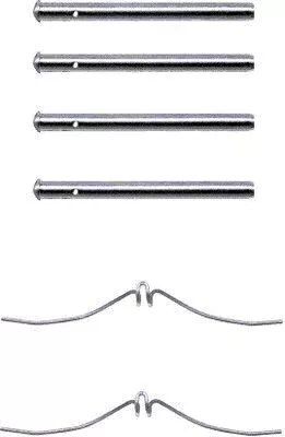 TEXTAR TEXTAR (82027300) 1x Accessory Kit, disc brake pad 