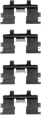 TEXTAR TEXTAR 82027400 1x Accessory Kit, disc brake pad 