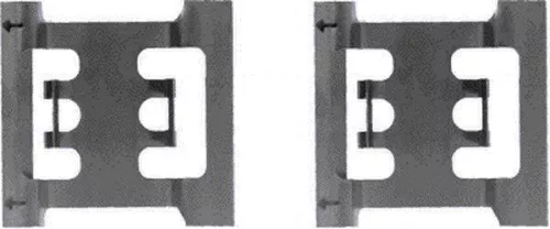 TEXTAR TEXTAR (82028100) 1x Accessory Kit, disc brake pad 