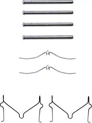TEXTAR TEXTAR (82029400) 1x Accessory Kit, disc brake pad 